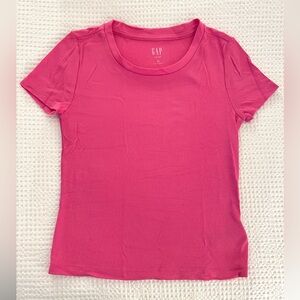 GAP Hot Pink Baby Rib Tee